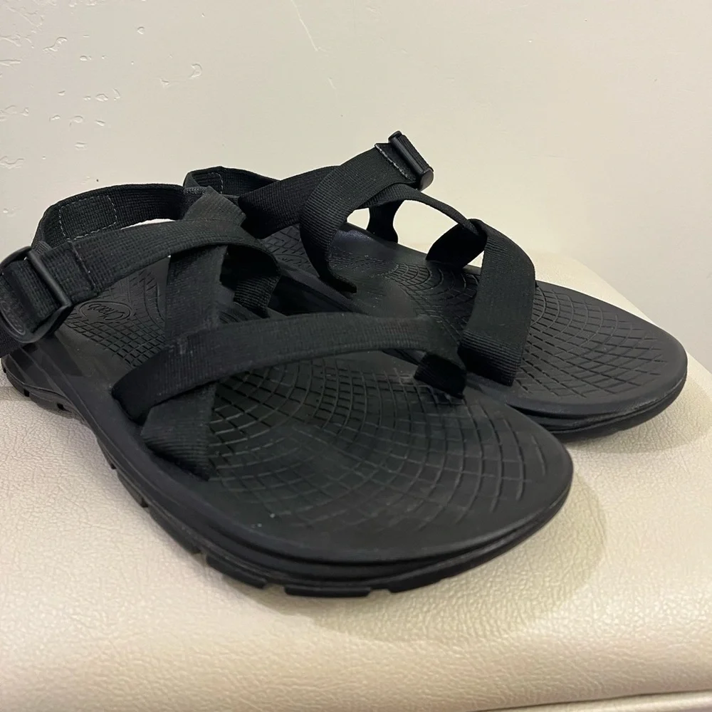 Chaco Black Men’s Hiking Hiker Strappy Sandals Shoes Size 12